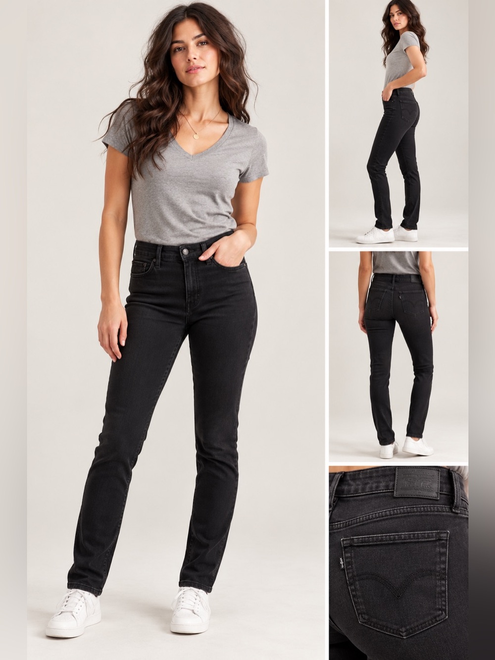 Levi’s 312 | Shaping | Slim Black Jeans | Size 30 | Mid Rise | 30” Inseam 🖤